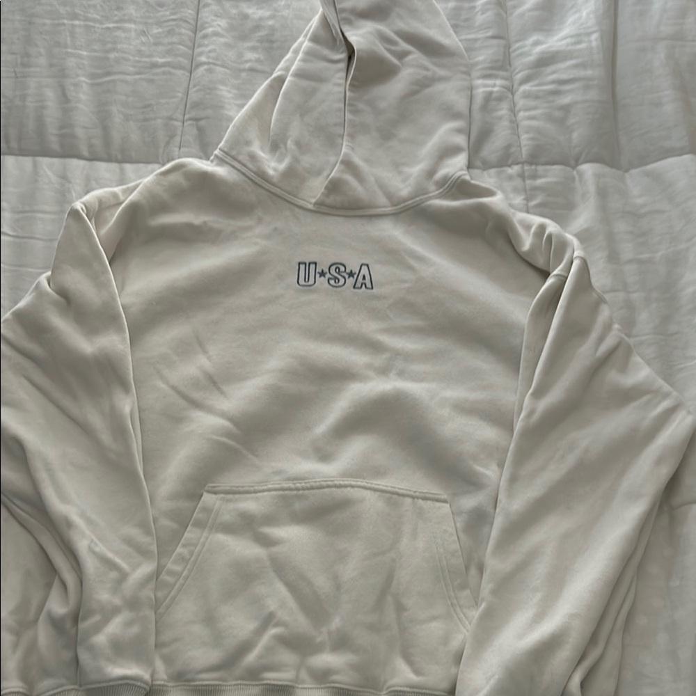 Hollister Cream Sweaters Soft Knitted Casual